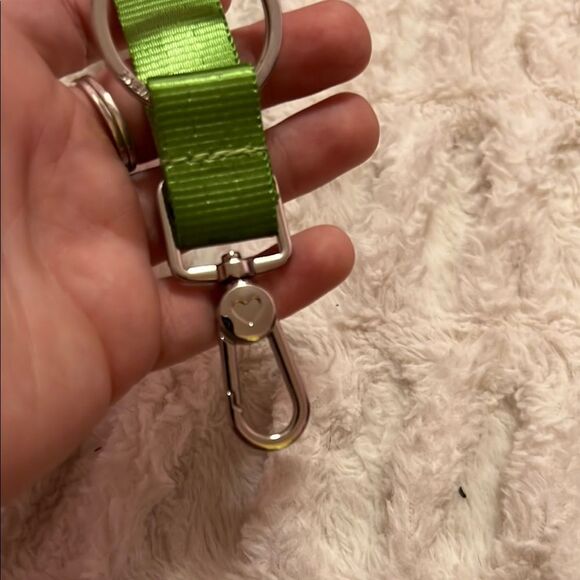 Green candy apple Harvey’s Keychain Wristlet - Picture 4 of 4